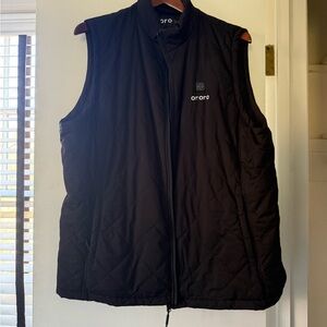 Ororo Black heated Women's Vest